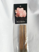 Load image into Gallery viewer, Rose Quartz Infused Incense Sticks