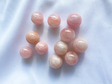 Load image into Gallery viewer, Morganite Mini Spheres