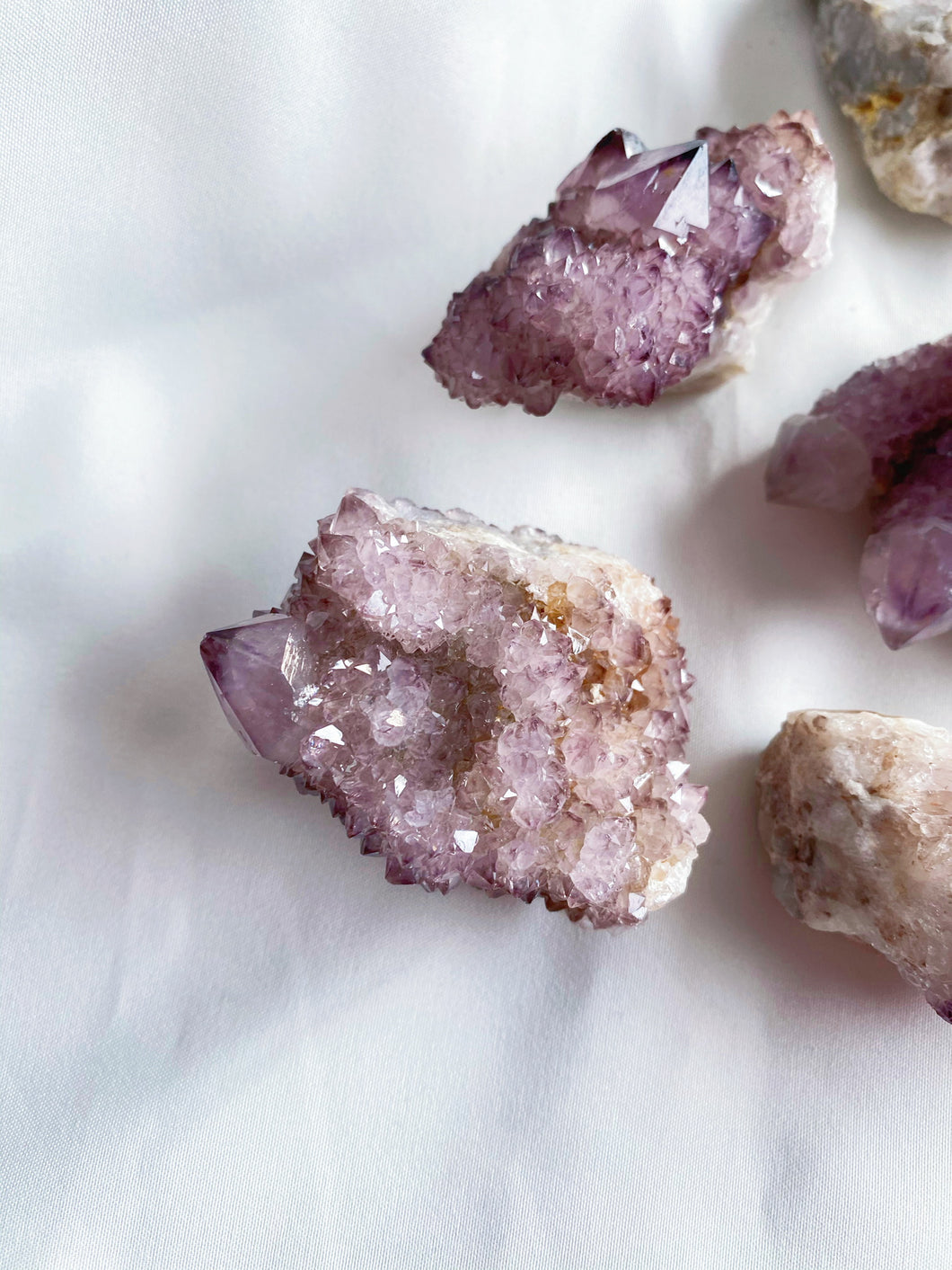 Spirit Quartz Amethyst Cluster