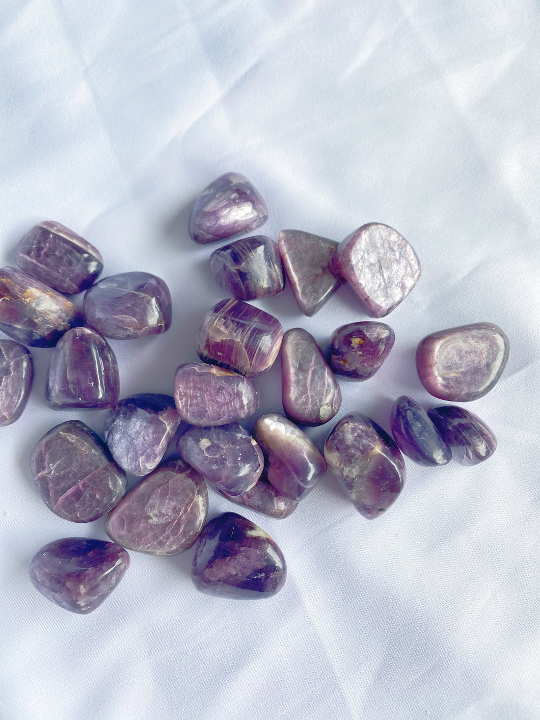 Gem Lepidolite Tumble