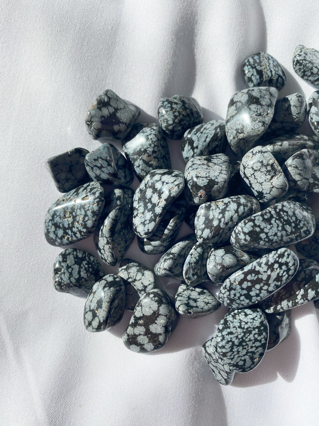 Snowflake Obsidian Tumble